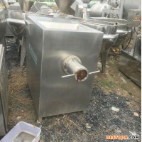 供應多種型號絞肉機 不銹鋼絞肉機 肉質(zhì)加工設備120型絞肉機  二手食品設備