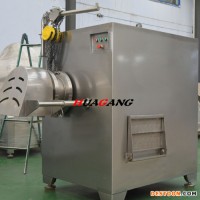 山東華鋼生產(chǎn)大型凍肉盤絞肉機(jī) 帶提升裝置絞肉機(jī)