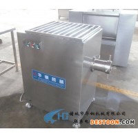 供應(yīng)諸城華鋼牌凍肉絞肉機(jī)/100型不銹鋼凍肉絞肉機(jī)