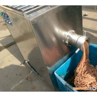 鼎鴻JR-100型驢肉絞肉機 豬肉絞肉機  獅子頭丸子絞肉機  雞皮絞碎機 鮮肉絞肉機 寵物丸子絞碎機