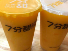 7分甜開(kāi)辟了一條別出心裁的奶茶路線