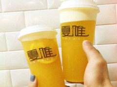 夏唯臺(tái)灣手作茶飲加盟