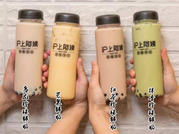 現(xiàn)煮經(jīng)營的滬上阿姨，提倡健康茶飲