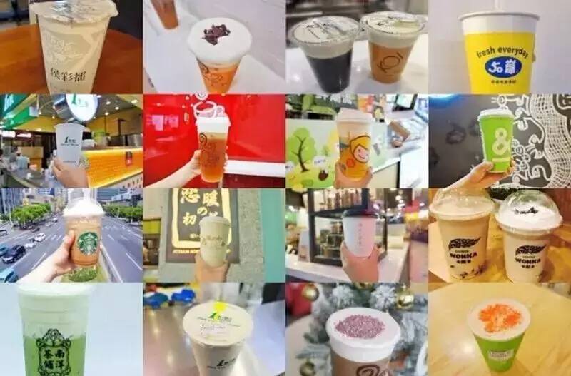上海十幾家品牌奶蓋大PK  你喜歡誰家的？