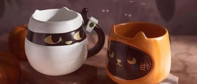 星巴克萬圣節(jié)推出貓主題周邊！