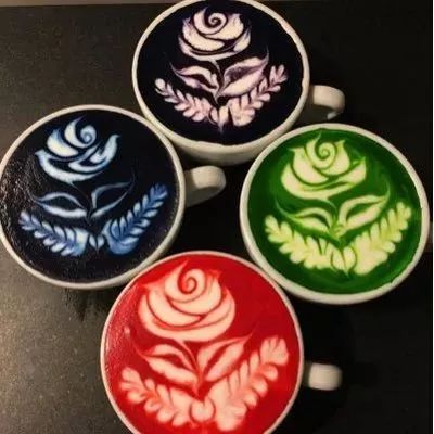 拉花集錦 |  次衛(wèi)冕拉花大賽冠軍Dhan Tamang咖啡拉花藝術(shù)