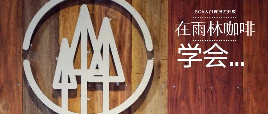 在雨林咖啡學(xué)會/學(xué)會打開咖啡新世界的正確方式