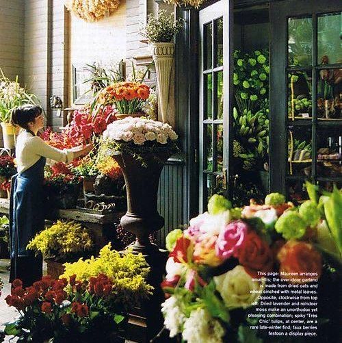 不開咖啡館，那就開家美美花店！