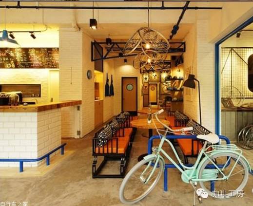 【探店】復合型咖啡館，懷舊加環(huán)保，自行車+ 咖啡館設(shè)計