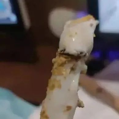 茶百道又雙叒叕出事了？喝奶茶的時候戳到蟑螂……
