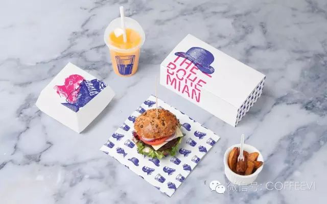 啡|VI應(yīng)用 ? THE BOHEMIAN COFFEE LOUNGE