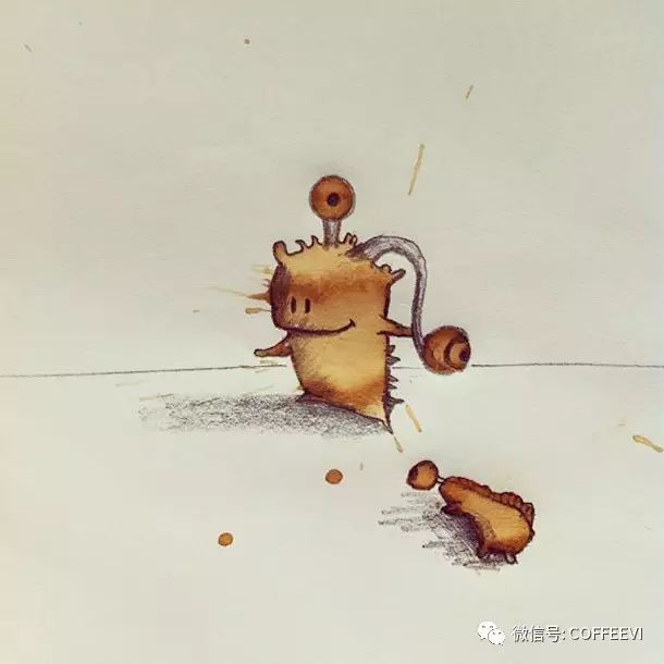 啡|插圖 ? 打翻一杯Espresso后的奇想