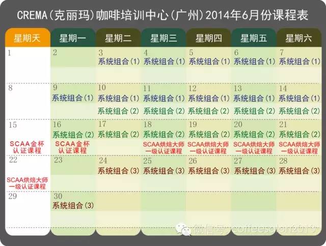 6月咖啡之旅又再啟程，期待各位參與